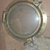 Oblò navale marino in ottone con vetro