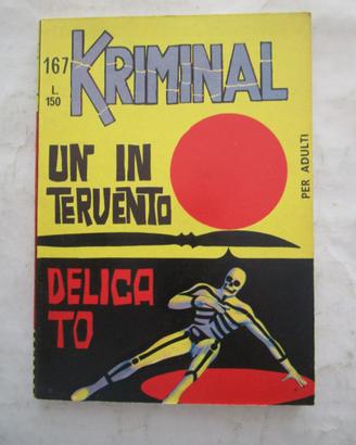 KRIMINAL N 167 / 5 SETTEMBRE 1968