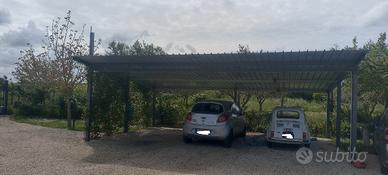 Tettoia auto 3 posti