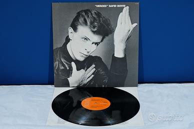 David Bowie HEROES LP *EX-/EX* Vinile 1977 RaRo