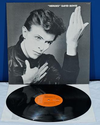 David Bowie HEROES LP *EX-/EX* Vinile 1977 RaRo