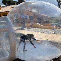 TENDA BOLLA CAMPEGGIO TRASPARENTE