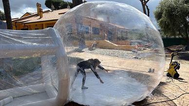 TENDA BOLLA CAMPEGGIO TRASPARENTE