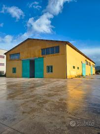 Capannone industriale più terreno