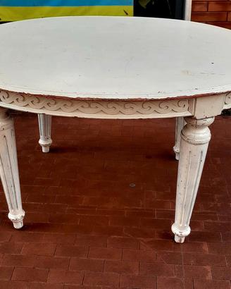 antico grande tavolo in legno 