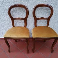 2 sedie classiche (consegna inclusa)