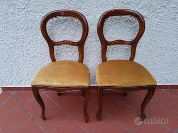 2 sedie classiche (consegna inclusa)