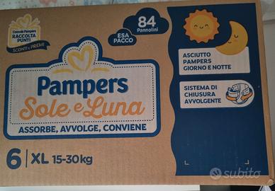pannolini pampers sole e luna 