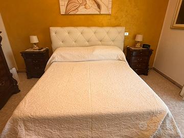 Struttura letto matrimoniale a cassettone