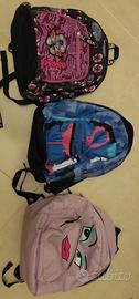 5 Zaini scuola , 2 Seven