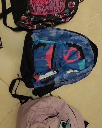 5 Zaini scuola , 2 Seven