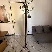 Appendiabiti in ferro battuto stile vintage
