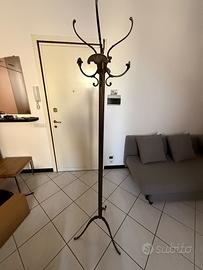 Appendiabiti in ferro battuto stile vintage