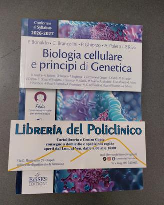 BONALDO-BIOLOGIA CELLULARE E PRINCIPI DI GENETICA