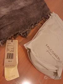 2 Foulard Falconeri marroni