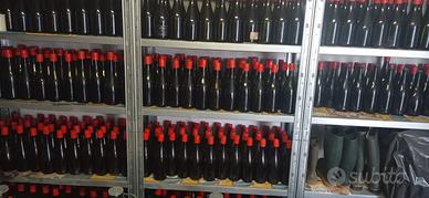 bottiglie per imbottigliamento vino