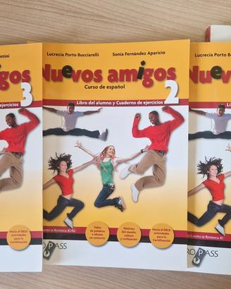 Lote completo Método español: Nuevos amigos A1-A2+
