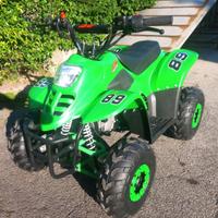 NEW QUAD 110cc RUOTE 6 MAXI VERDE