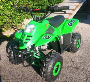 NEW QUAD 110cc RUOTE 6 MAXI VERDE