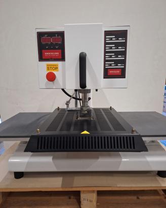 Pressa a caldo SHOCKLINE con 2 piani lavoro.
