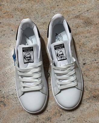 Adidas Stan Smith bianche e nere NUOVE - 42