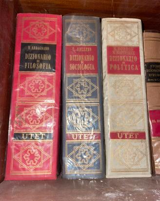 Dizionario UTET FILOSOFIA, SOCIOLOGIA , POLITICA