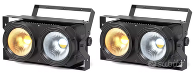 2PCS Blinder Lights U'King 200W LED 2IN1 COB DMX