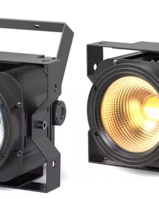 2PCS Blinder Lights U'King 200W LED 2IN1 COB DMX