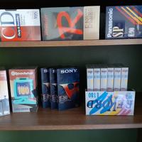 Videocassette nuove vergini sigillate vhs