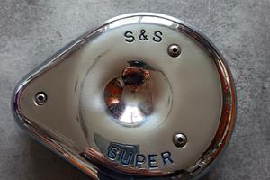 cover filtro aria S&S per Harley Davidson 