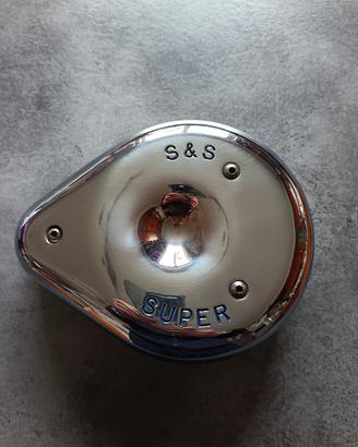 cover filtro aria S&S per Harley Davidson 