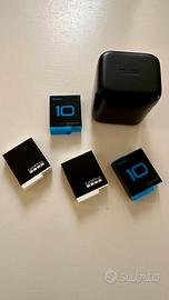 Batterie GoPro e caricabatterie multi-slot