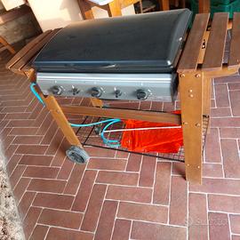 barbecue a gas