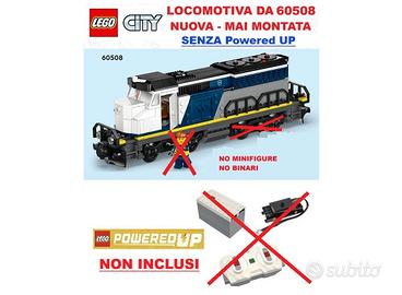LEGO - Locomotiva da 60508 SENZA Powered UP NUOVA