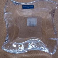 Elegante  posacenere in cristallo Villeroy e Boch 
