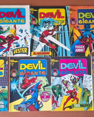 Devil gigante - lotto di 9 numeri