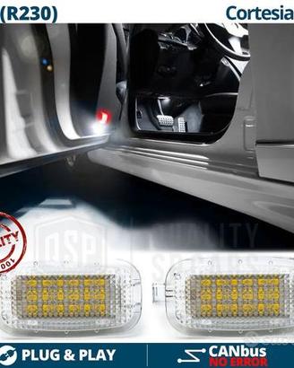 Luci Cortesia LED Per MERCEDES SL R230 Sottoporta