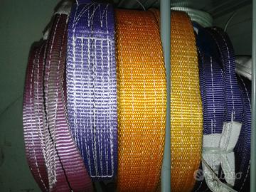 Cinghie sollevamento NUOVE e cavi di acciaio