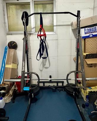 Home Gym: Rack Decathlon 500 + Jammer Arms