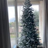 Albero innevato 240cm Everlands usato 1 volta