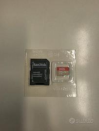 MicroSD SanDisk Extreme 256GB + Adattatore SD 