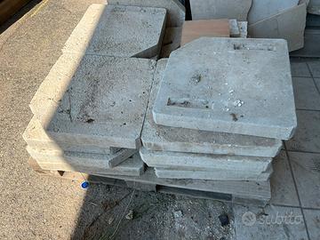 Pesi per ombrellone in pietra