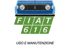 Manuale fiat 616 N4 uso e manutenzione
