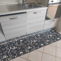 cucina lineare 2,72 m con elettrodomestici fornoe 