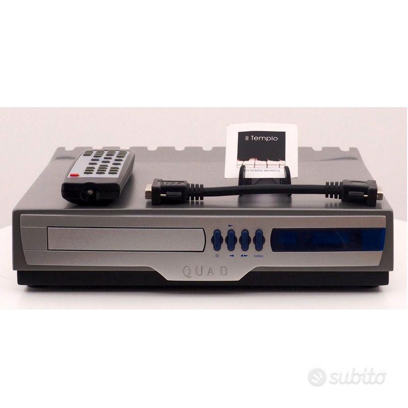 Subito - cp hifi deals - Quad – CD Player – 99 CD-S - Audio/Video In ...