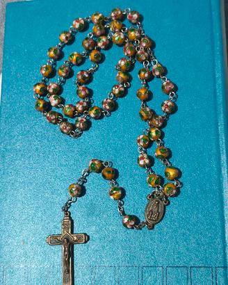  antico Rosario con reliquia di Fatima  