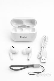 Auricolari Redmi Buds Bluetooth Nuovi con Custodia