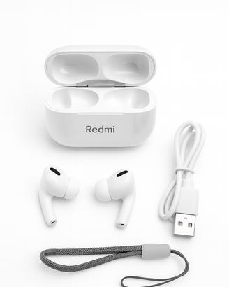 Auricolari Redmi Buds Bluetooth Nuovi con Custodia