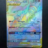 Reshiram e Charizard GX Alleati Rara Segreta