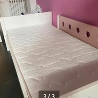 Letto singolo Flexa con materasso, pari al nuovo